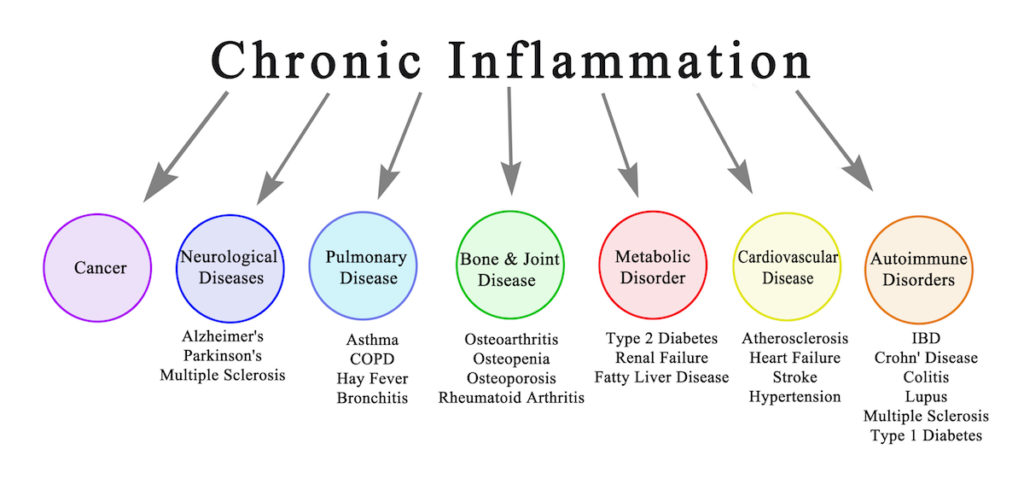 sugar causes Chronic inflammation 