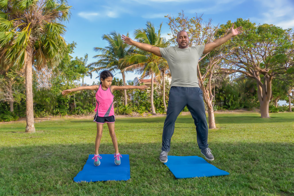 jumping jacks with kids workout Chicago