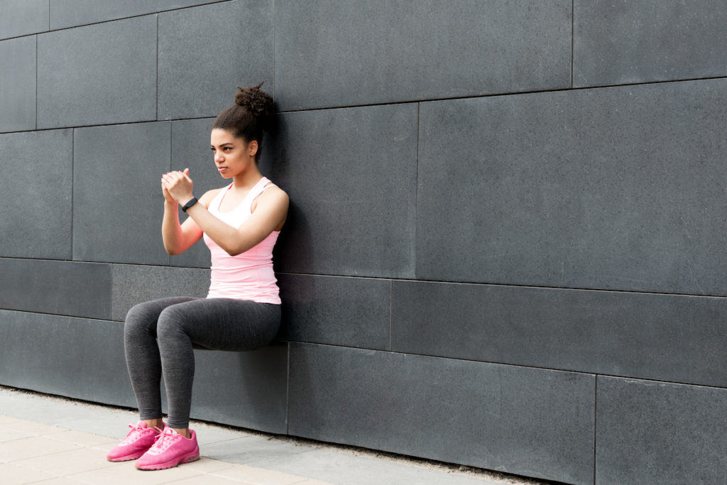 wall squats to reduce cellulite best butt workouts Chicago