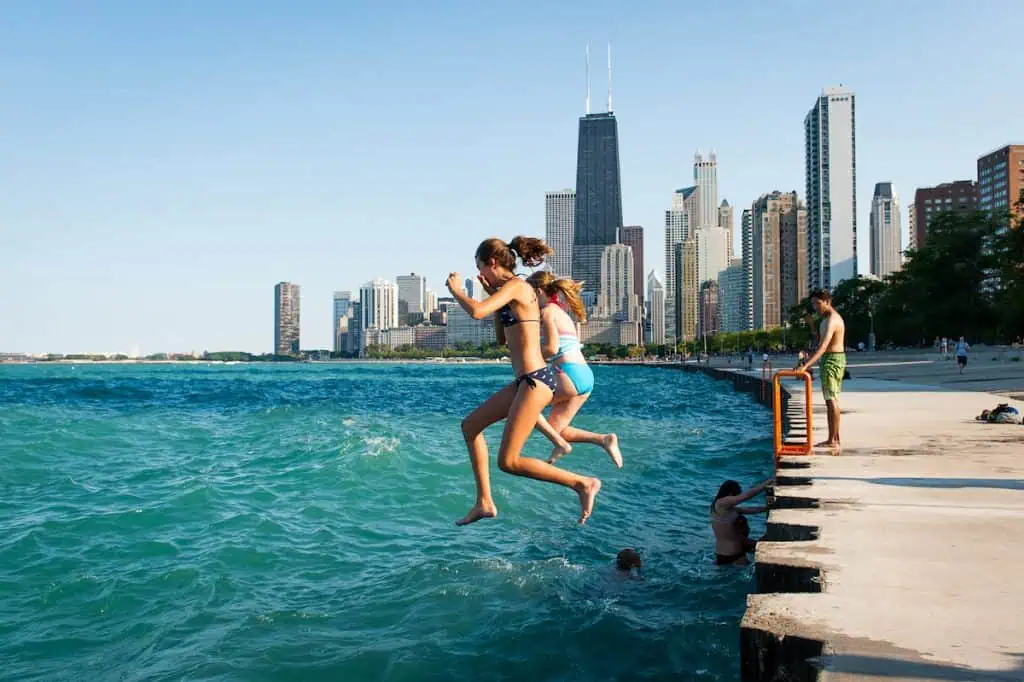 lose weight in the summer with kids in Chicago