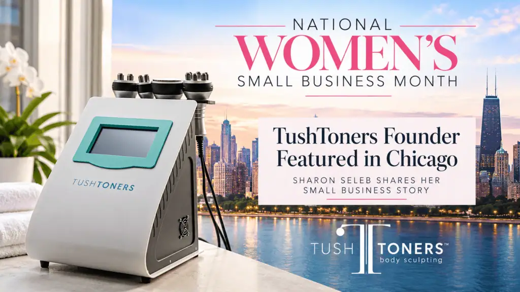 TushToners Founder Sharon Seleb Featured on ABC7 Chicago for National Women’s Small Business Month