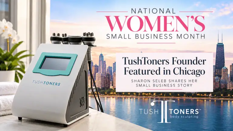 TushToners Founder Sharon Seleb Featured on ABC7 Chicago for National Women’s Small Business Month